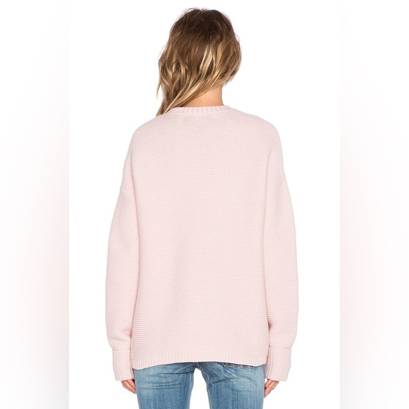 One Teaspoon Classic Cotton Chunky Knit Sweater Gray Marle Oversized Size XXS - Picture 14 of 14